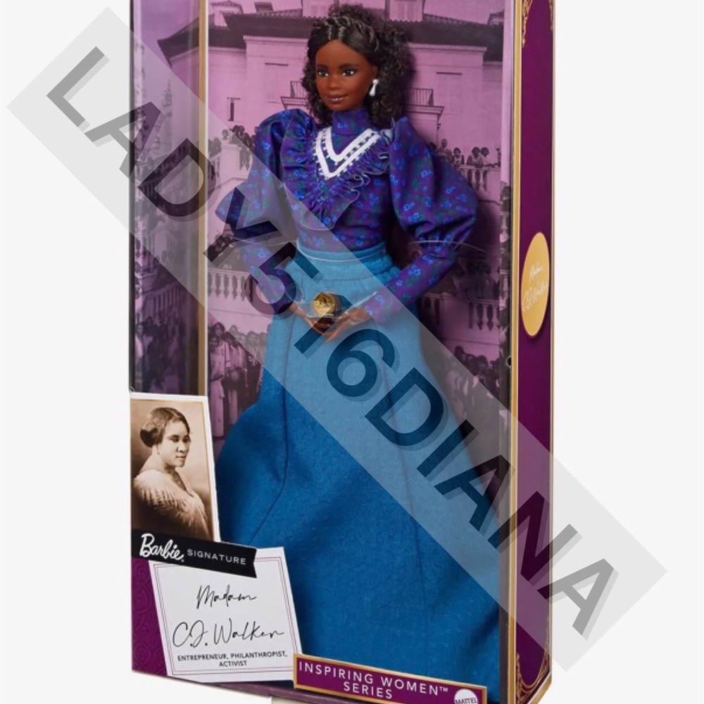 EARLY RELEASE Madam C.J. Walker Inspiring Women Barbie Doll